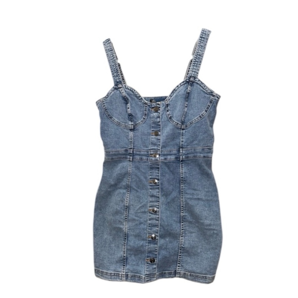 H&M Denim Button-Down Dress